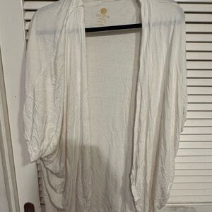 Lily Lotus Cream Drape Blouse
